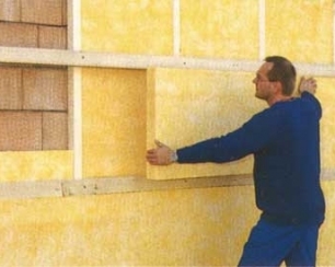 Как утеплить фасад дома минеральной ватой