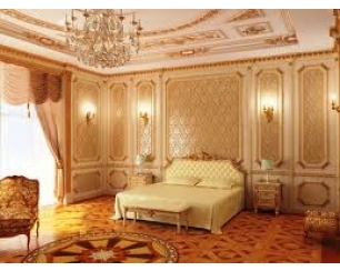 Дизайн спальни для элитного коттеджа