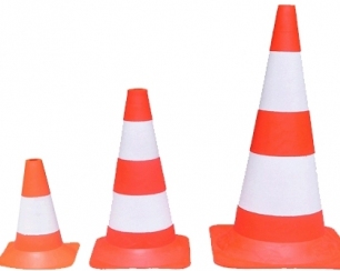 Сигнальные конусы – недорогое и надежное ограничительное изделие