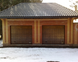 Как поднять крышу гаража из металла