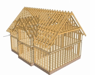 Достоинства каркасного дома