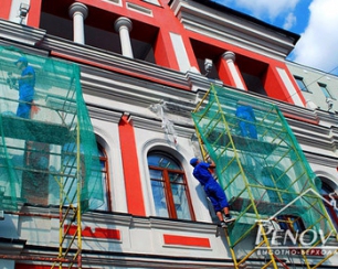 Полная реставрация фасадов в Киеве: спектр работ