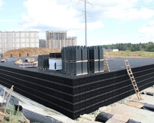 Подземные строительные конструкции улично-дорожной и транспортной линии