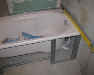 Как закрепить ванну (Часть 2)