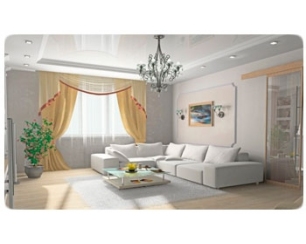 Натяжной потолок - отличный современный способ отделки потолка