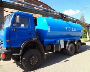 Доставка технической воды к строительным и промышленным объектам