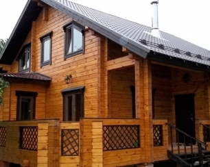 Дом из профилированного бруса. Преимущества.