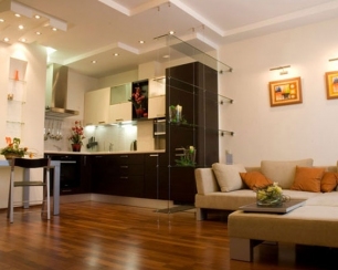 Зонирование пространства при ремонте квартиры-студии