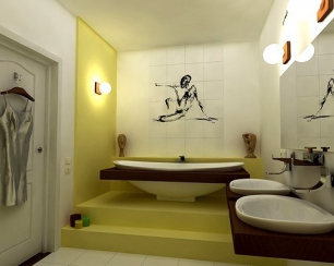 Дизайн интерьера ванной комнаты