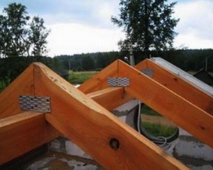 Стропила для односкатной крыши