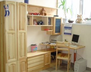 Мебель из натурального дерева – идеальное решение для детской комнаты