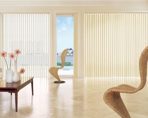 Монтаж вертикальных  жалюзи